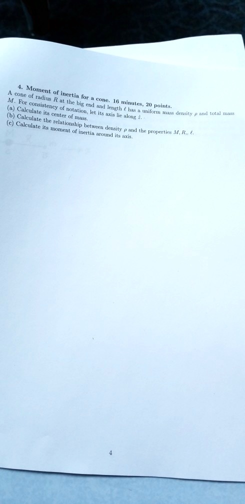 how to calculate moment of inertia center of mass