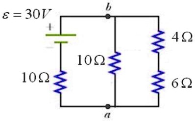 SOLVED: Consider The Circuit Shown Below. Find (a) The Potential ...