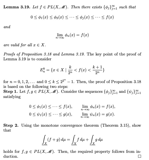 Solved Lemma 3 19 Let F A Pl X U Then There Exists 05 321 Such That 0 01 2 0 2 Oj R F And Lim On X Fl Valid For All A