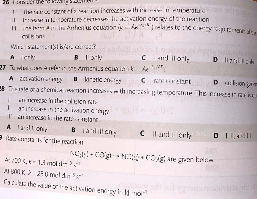 solved-26-consider-tne-toliowing-slalemiei-the-rate-constant-of-a