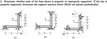 SOLVED: Determine whether each of the bars shown is properly or ...