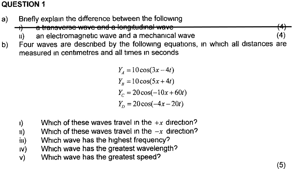 SOLVED QUESTION 1 a) Brefly explain the difference between the