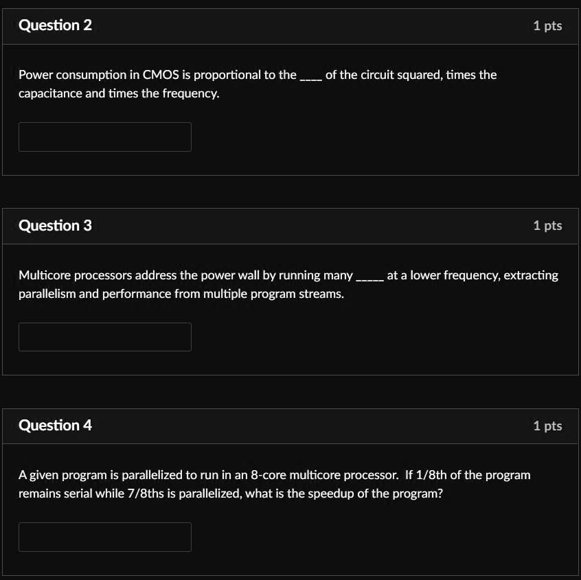 SOLVED: Please answer correctly. Will like and comment Question 2 1pts ...