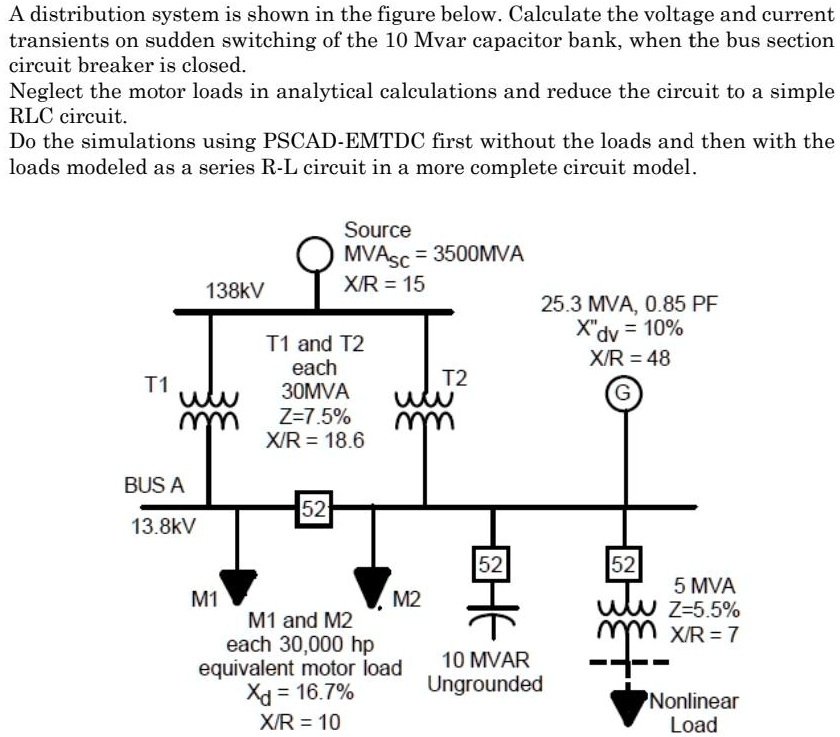 SOLVED: Texts: A distribution system is shown in the figure below ...