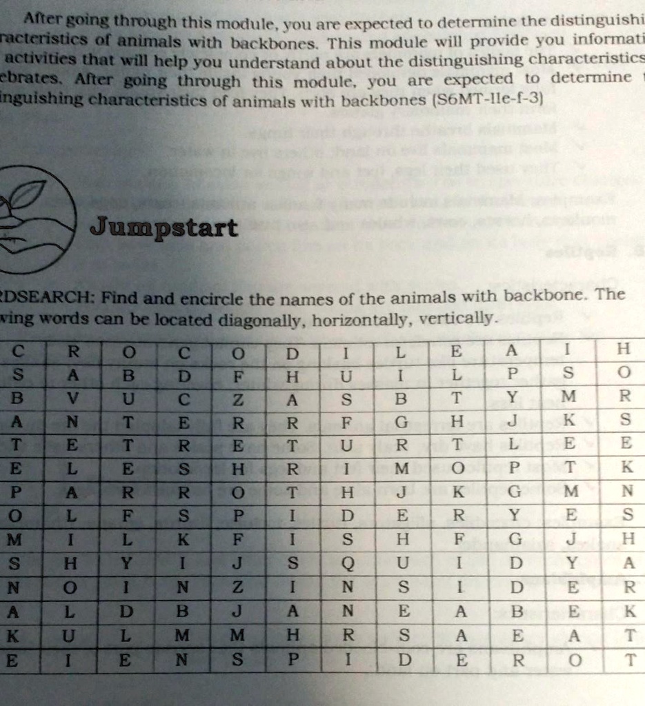 After going through this module, you are expected to determine the ...