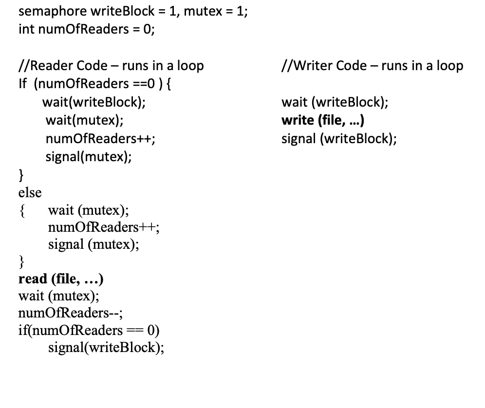 SOLVED: Someone wrote the following solution to solve the First Reader ...