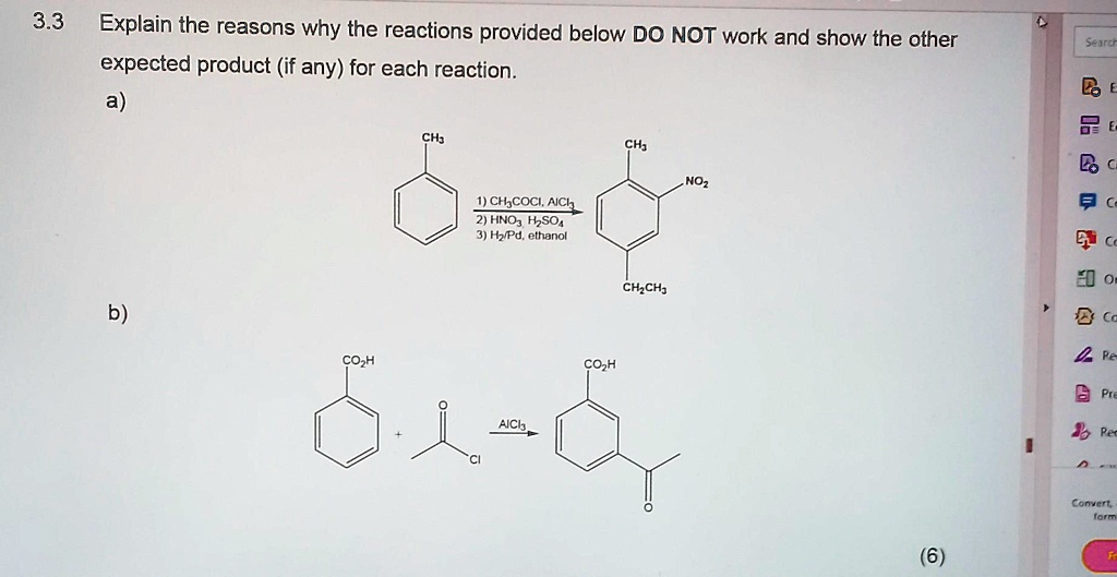 VIDEO solution: Texts: 3.3 Explain the reasons why the reactions ...