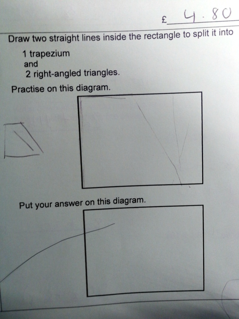 SOLVED: Draw trapezium BEST in which BE || TS and BE = 11 cm, TS = 5 cm, BT  = 6 cm, ES = 6 cm.