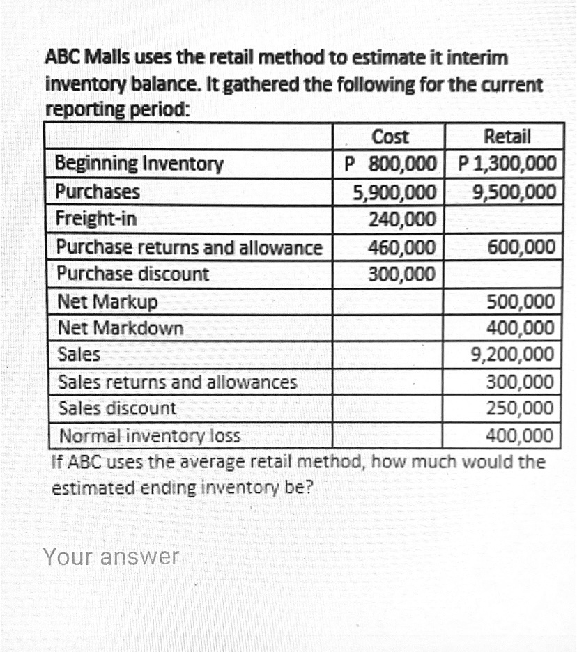 [GET ANSWER] please show the solution in a good accounting form abc ...