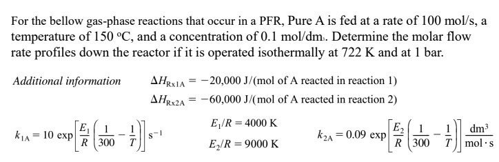 SOLVED: solve for the following unknowns (FA,FB,FC,FT) using polymath ...