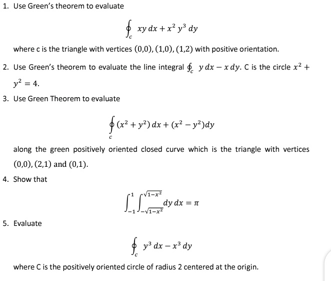 solved-use-green-s-theorem-to-evaluate-xy-dx-x-2y-3-dy-where-c-is