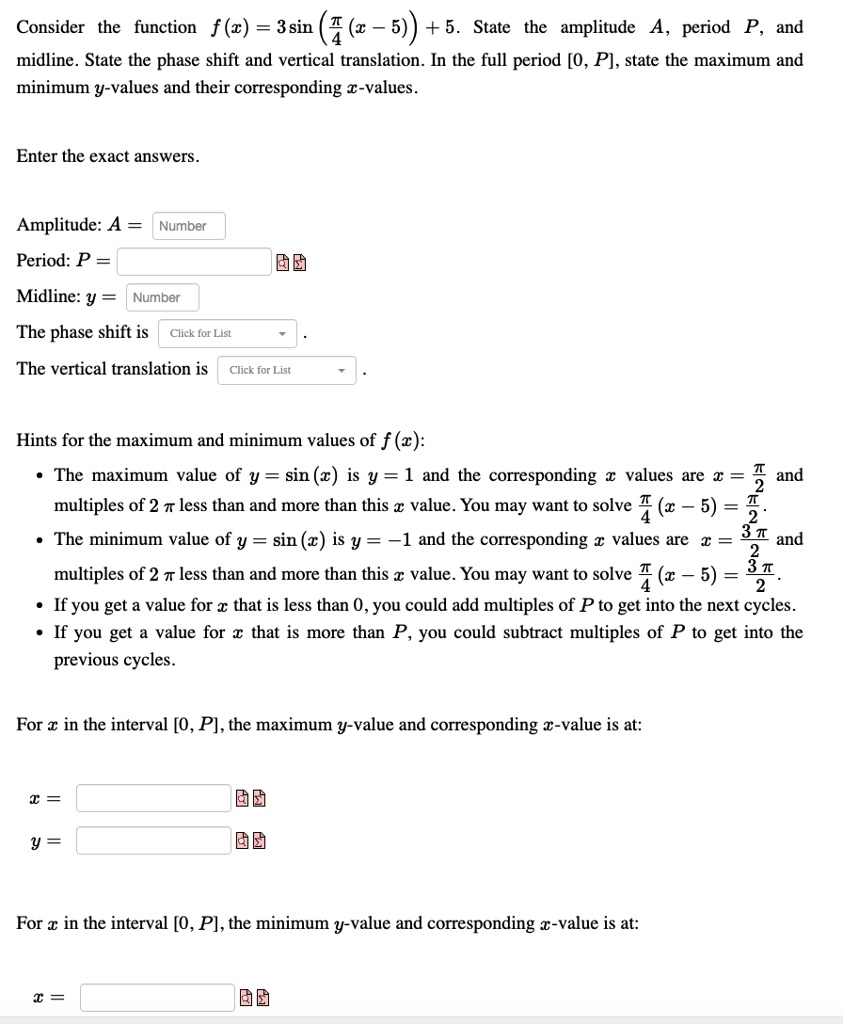 solved-consider-the-function-f-x-3sin-x-5-5-state-the
