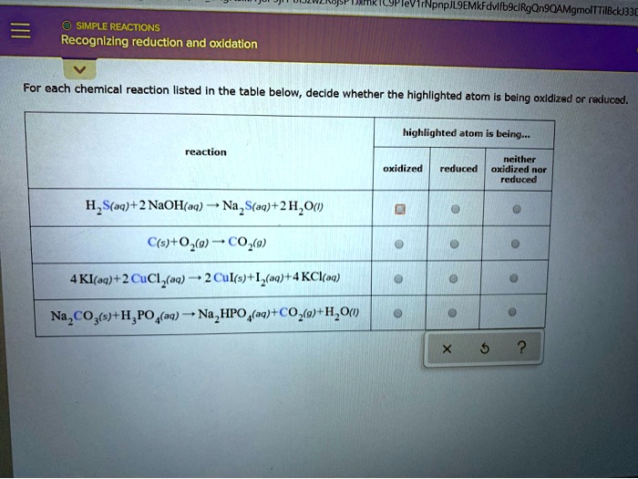 SOLVED ITNpnpJL9EMkFdvllbgcIRgOngQAMgmolTTiBcKJB3E SIMPLE REACTIONS