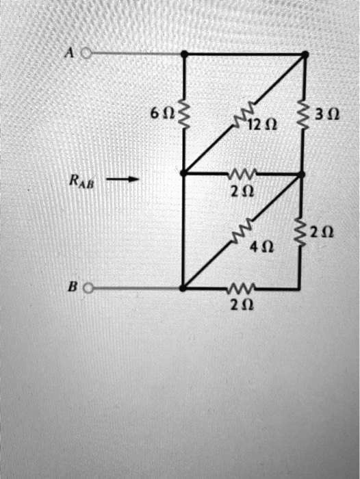 SOLVED determine the equivalent resistance of each of the networks