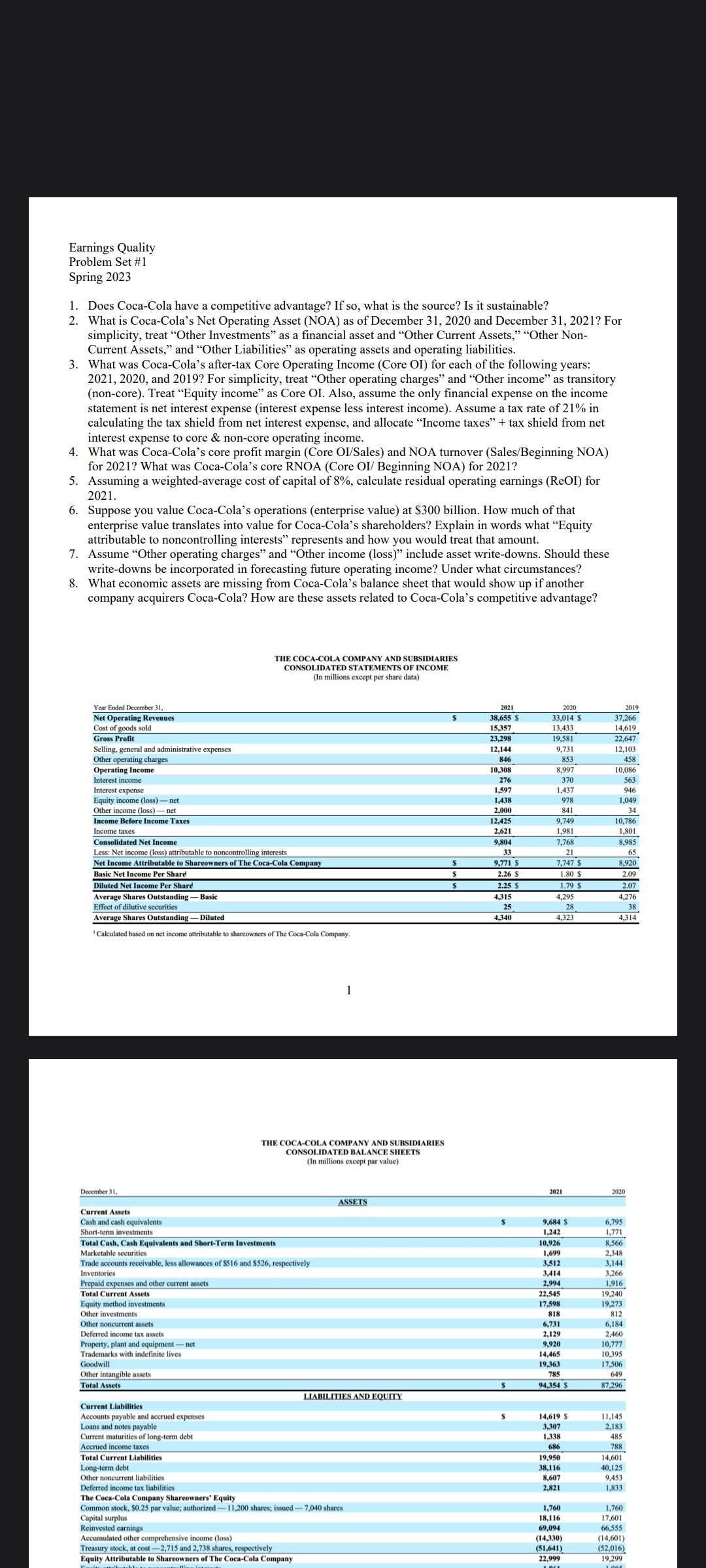 solved-earnings-qualityproblem-setspring-20231-does-coca-cola-have-a