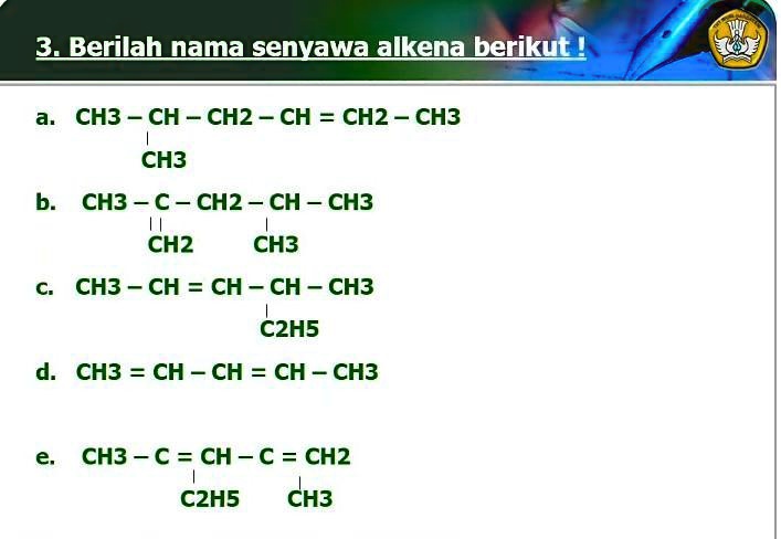 nama senyawa ch3 ch c2h5 )- ch2 co ch ch3 2 adalah