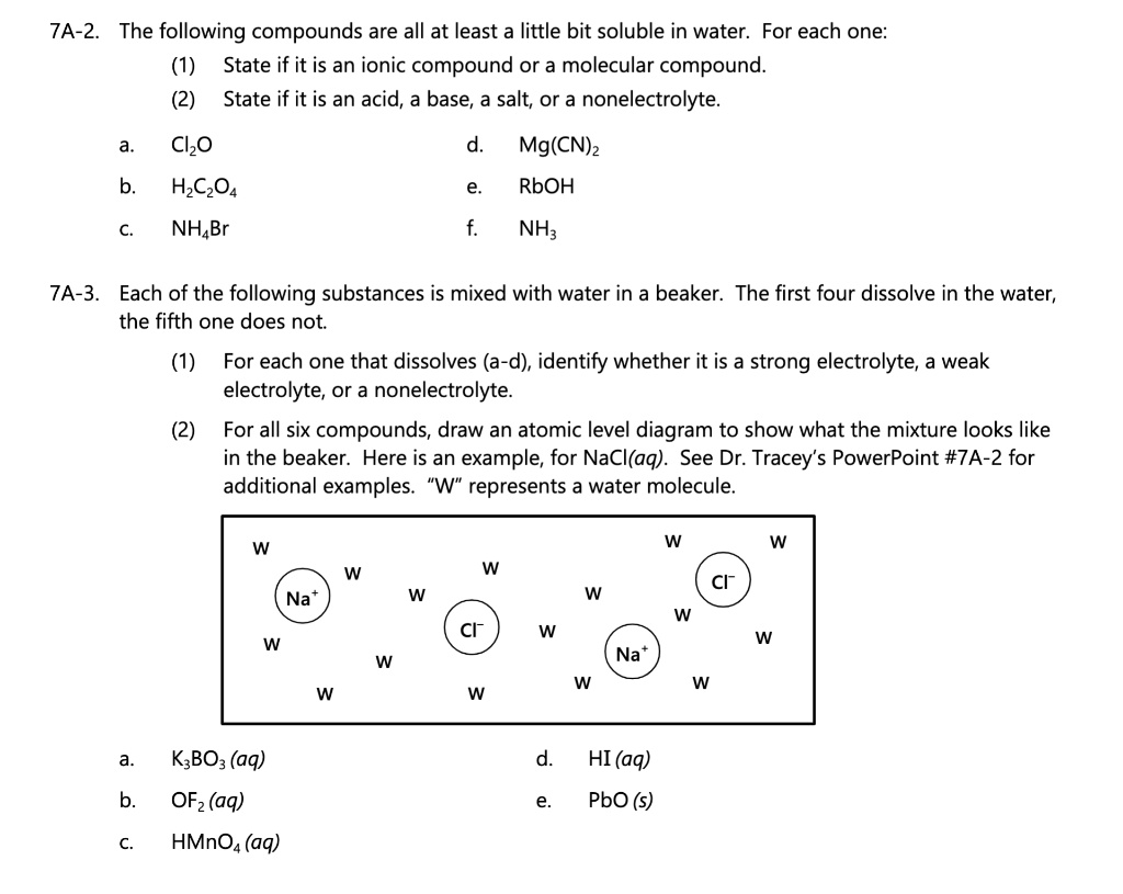 solved-7a-2-the-following-compounds-are-all-at-least-a-little-bit