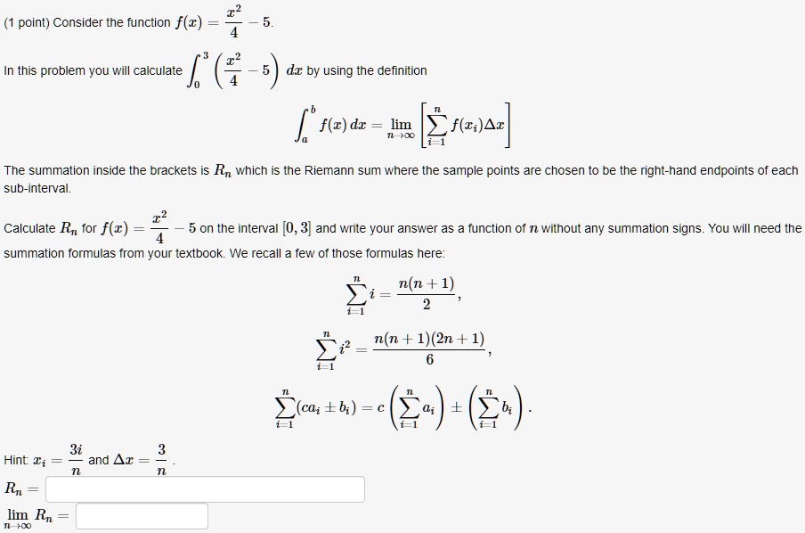 SOLVED:point) Consider the function f(z) In this problem you will ...