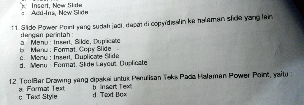 perintah from beginning pada fitur slide show microsoft powerpoint digunakan untuk