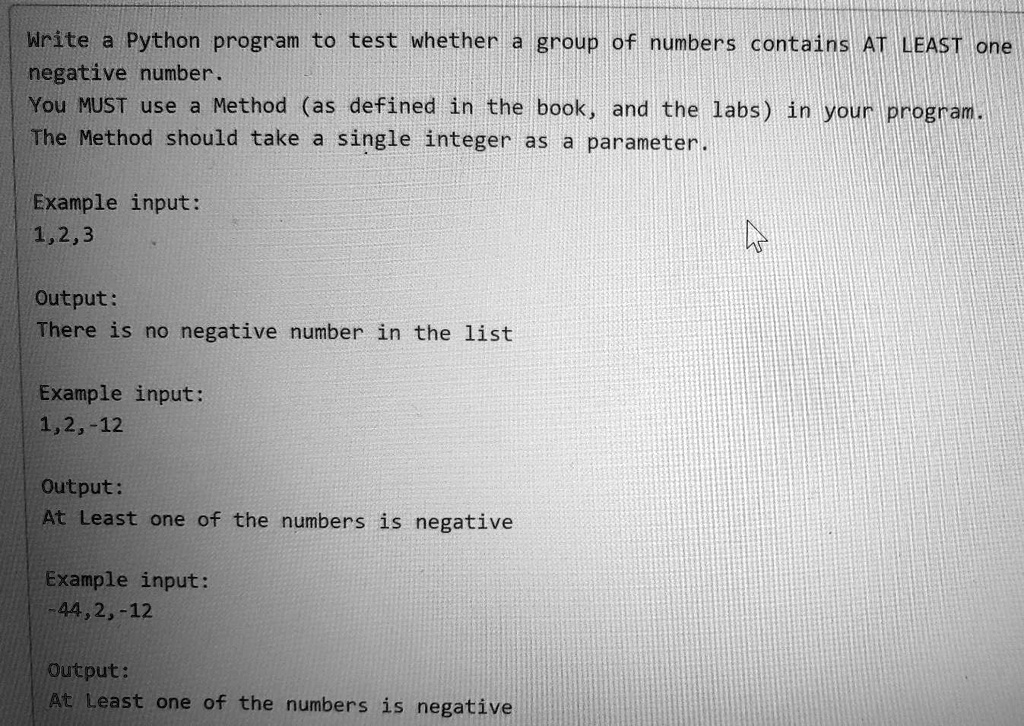VIDEO solution: Write a Python program to test whether a group of ... image.