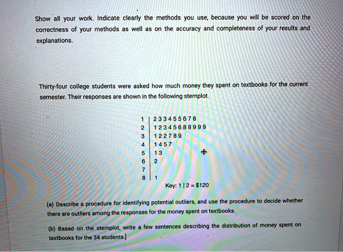 show all your work indicate clearly the methods you use because you ...