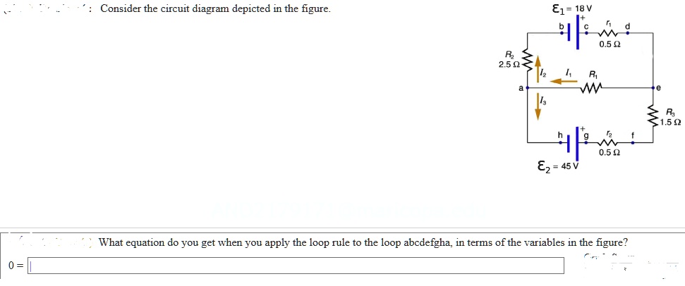 Consider The Circuit Diagram Depicted In The Figure E… Solvedlib