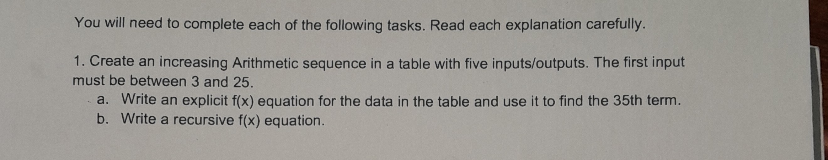 SOLVED: You will need to complete each of the following tasks. Read ...