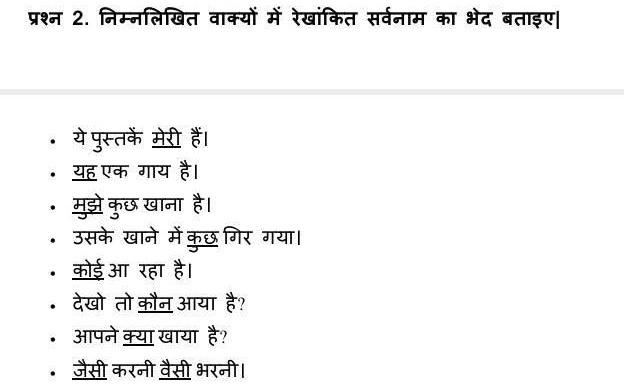 Hindi (see the pdf) SARVANAM KE BHED Hindi (see the pdf) SARVANAM KE BHED