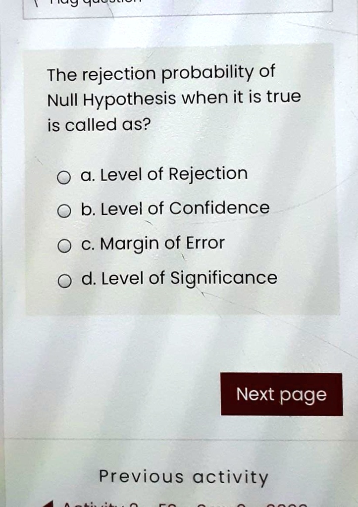 null hypothesis rejection calculator