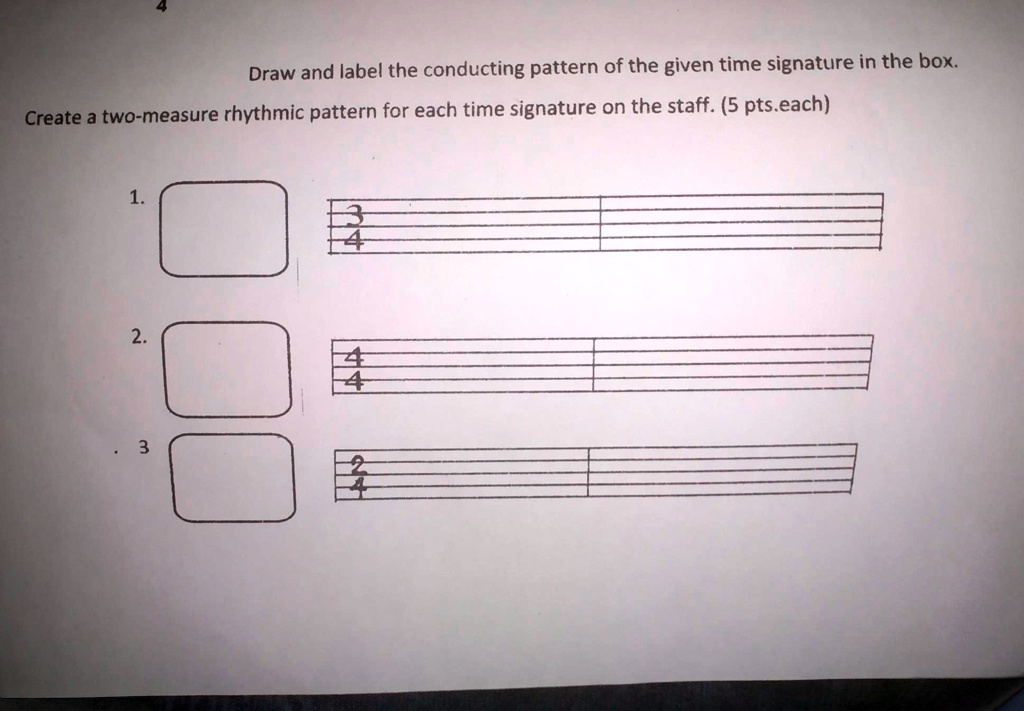 2 4 time signature conducting pattern