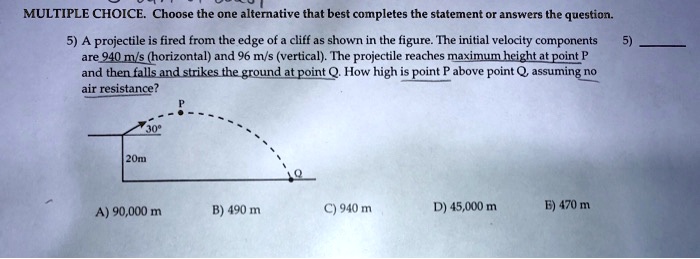 SOLVED: MULTIPLE CHOICE: Choose the one alternative that best completes ...