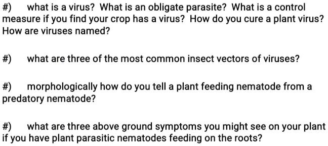 SOLVED What Is A Virus What Is An Obligate Parasite What Is A solved-what-is-a-virus-what-is-an-obligate-parasite-what-is-a