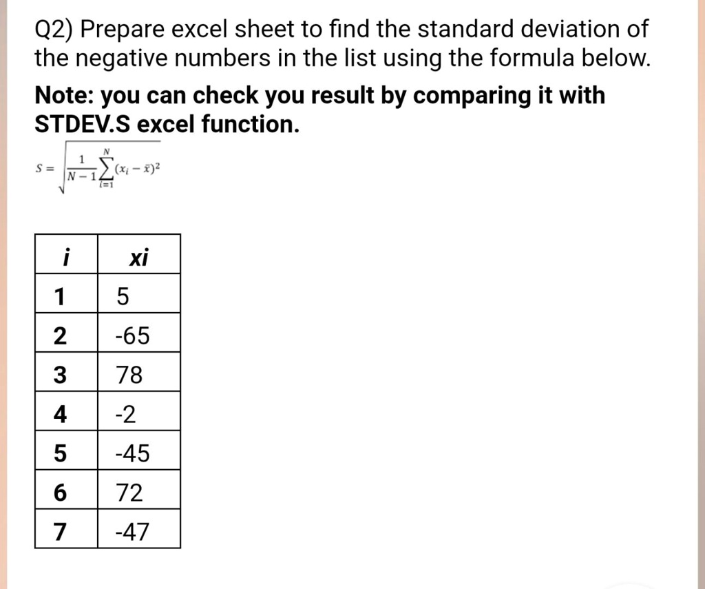 solved-q2-prepare-excel-sheet-to-find-the-standard-deviation-of-the