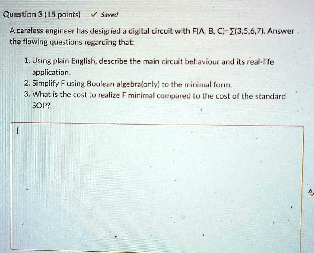 Solved QUESTION 7 5 points Save Answer Provide an