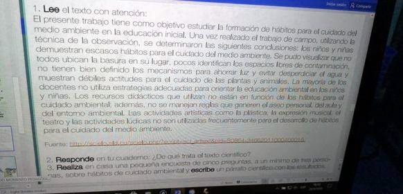 SOLVED: Actividad 2 Lee Con Atención El Texto Descriptivo Y Contesta ...