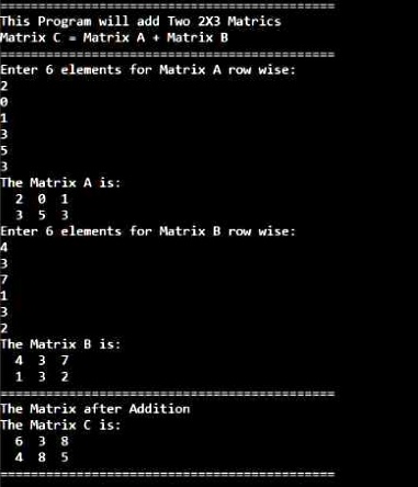 SOLVED: The figure shows the output based on a C++ program. The program ...