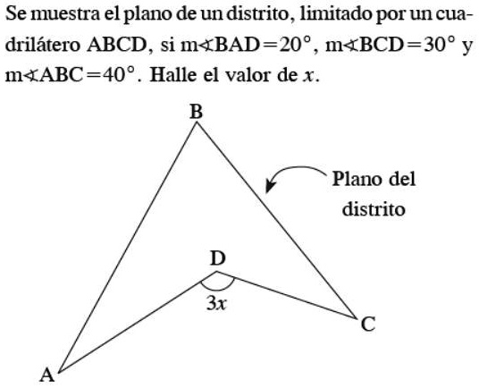 SOLVED: Pregunta N° 10: A) 30° B) 60° C) 40° D) 36° E) 24° Se muestra ...