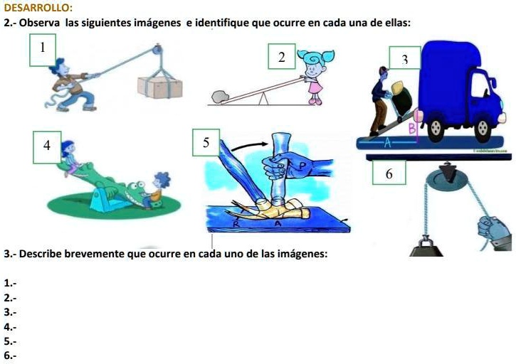 Solved Describe Brevemente Que Pasa En Cada Imagen Desarrollo Observa Las Siguientes