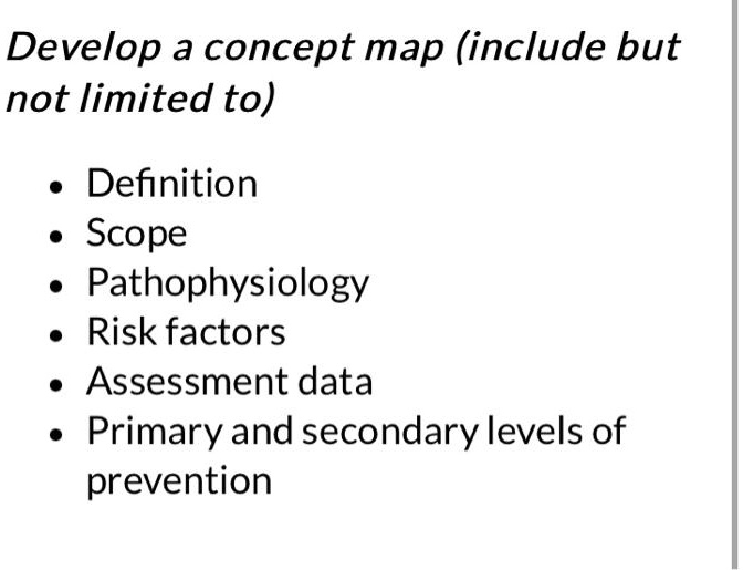 Solved Concept Tissue Integrity Please Type For Clarity Does Not Need To Be In Map Form 3763