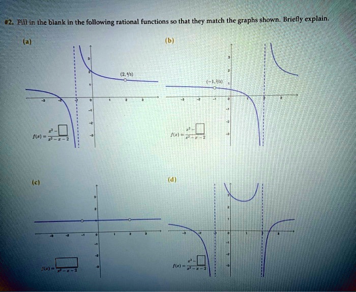 SOLVED:Filll in the blank in the following rational functions $0 that ...