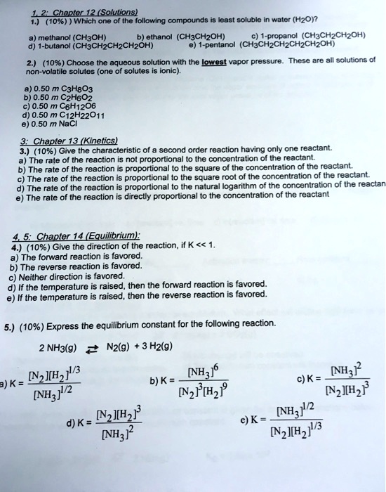 SOLVED: Chapter12 (Solutlonsl (1098) ) Which one of the following ...