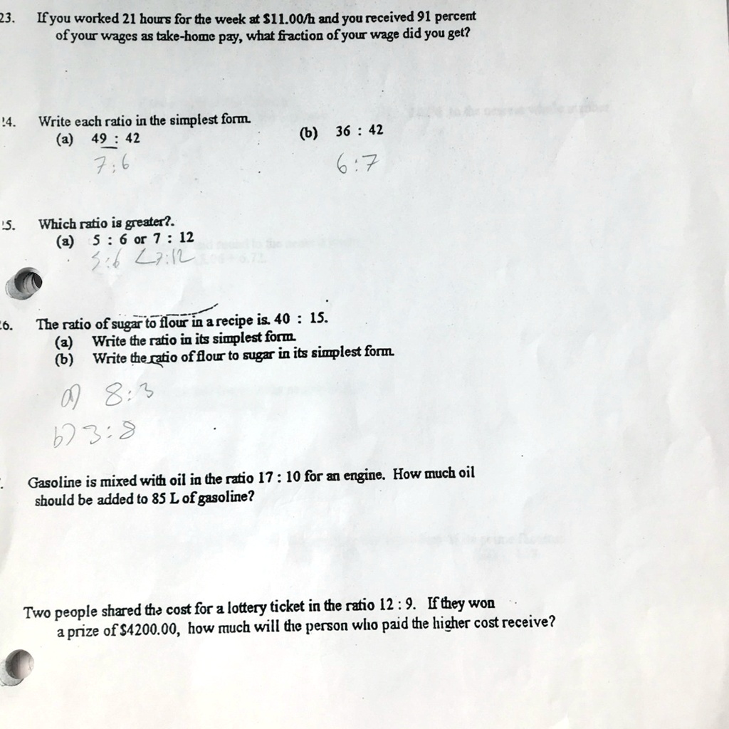 SOLVED: "I WILL SELECT A BRAINIEST,LIKE AND GIVE 20 POINTS TO THE FIRST  PERSON TO AWNSER MY QUESTIONS. Please help with the first and the two last  questions. 23. Ifyou worked 21