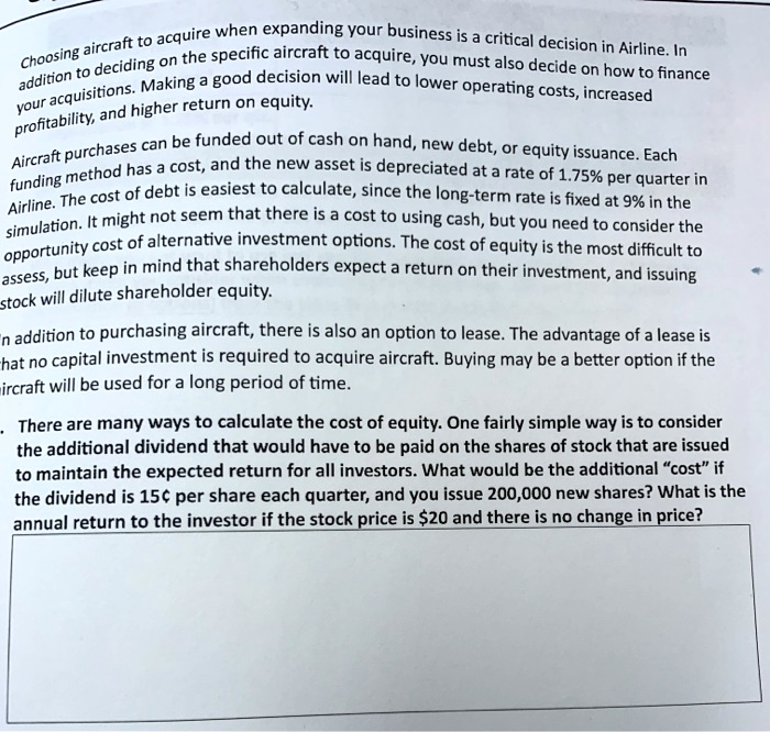 SOLVED Stock will dilute shareholder equity. There are many ways to