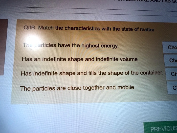 solved-qiib-match-the-characteristics-with-the-state-of-matter-the