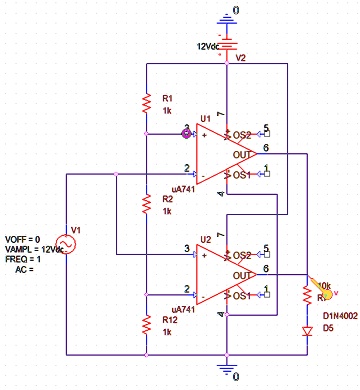 SOLVED: Using the following tools, create the PSPICE circuit in ...