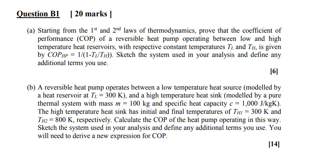 SOLVED Text Question B1 [20 marks] (a) Starting from the 1st and 2nd