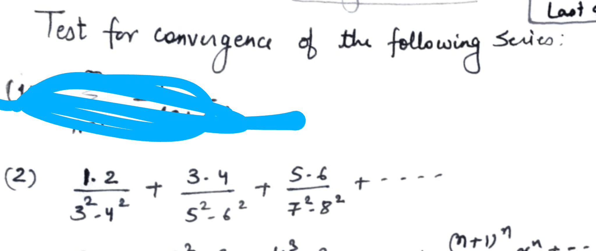 solved-lant-test-for-convergence-of-the-following-series-2-1-2