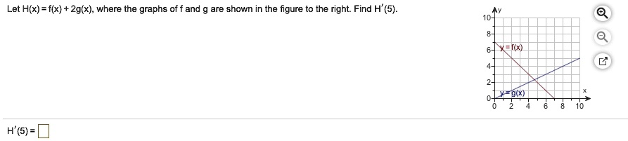let hx fx 2gx where the graphs of f and g are shown in the figure to ...