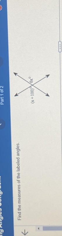 Solved Find The Measures Of The Lubeled Angles