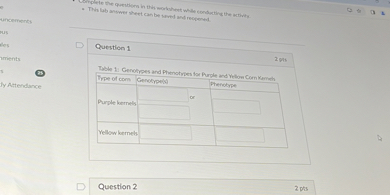 SOLVED: Question 1 Question 2 2 pts